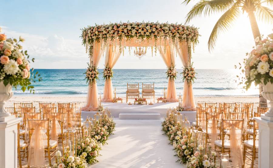 Destination wedding venue planning in Goa and Udaipur